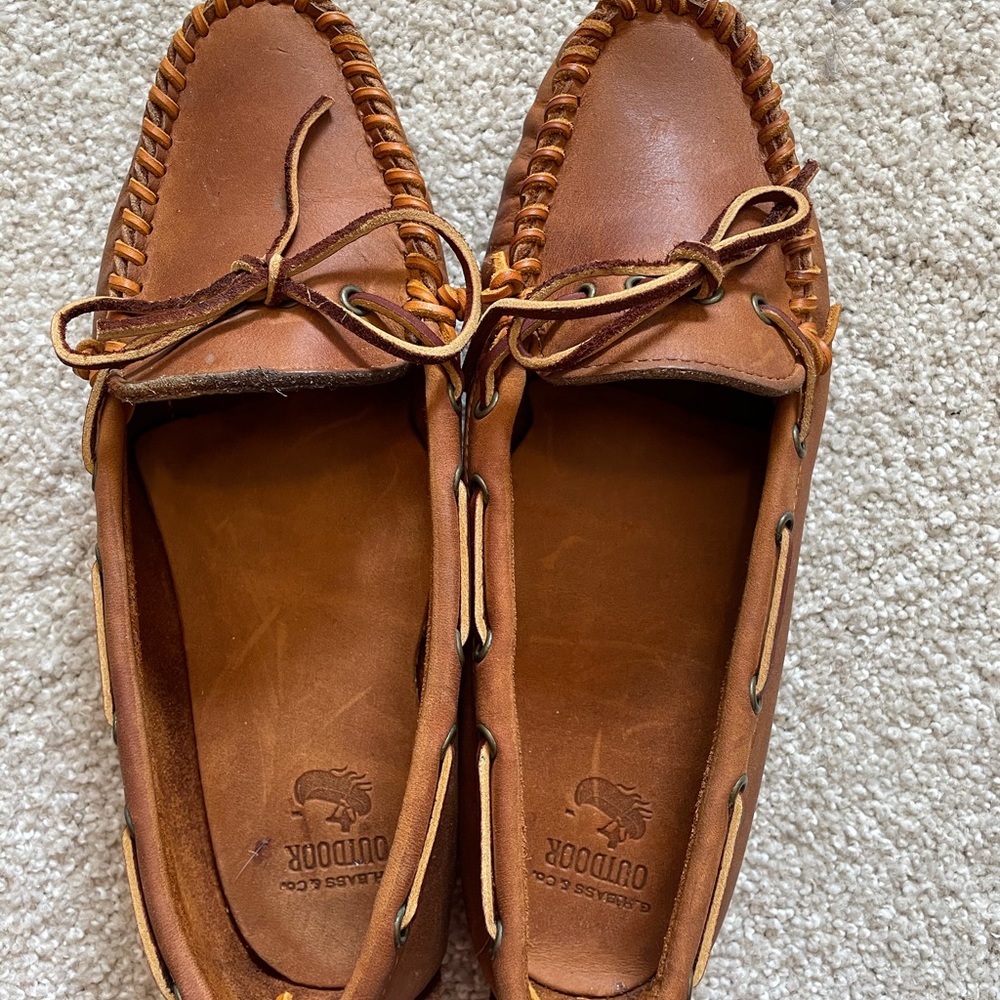 Bass Leather Moccasins